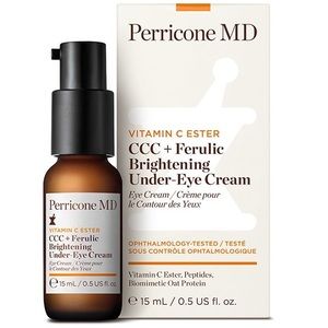 PERRICONE MD CCC+ FERULIC BRIGHTENING UNDER-EYE CREAM Full Size 0.5 Oz. NIB!